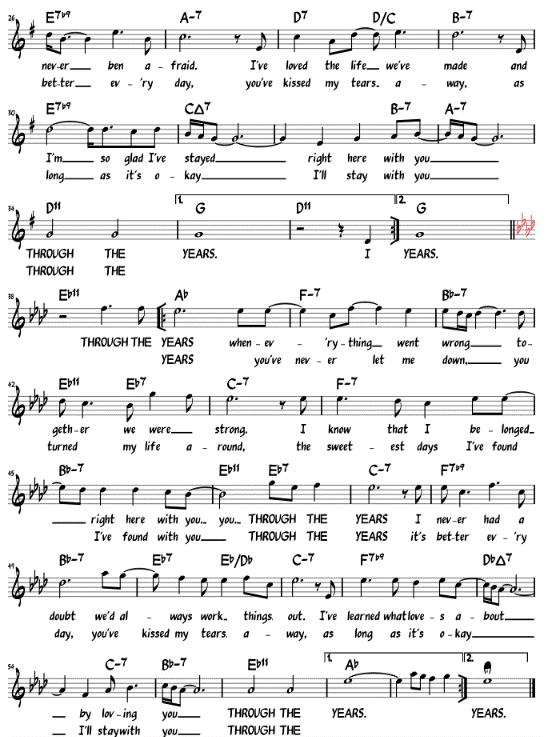 Sheet Music